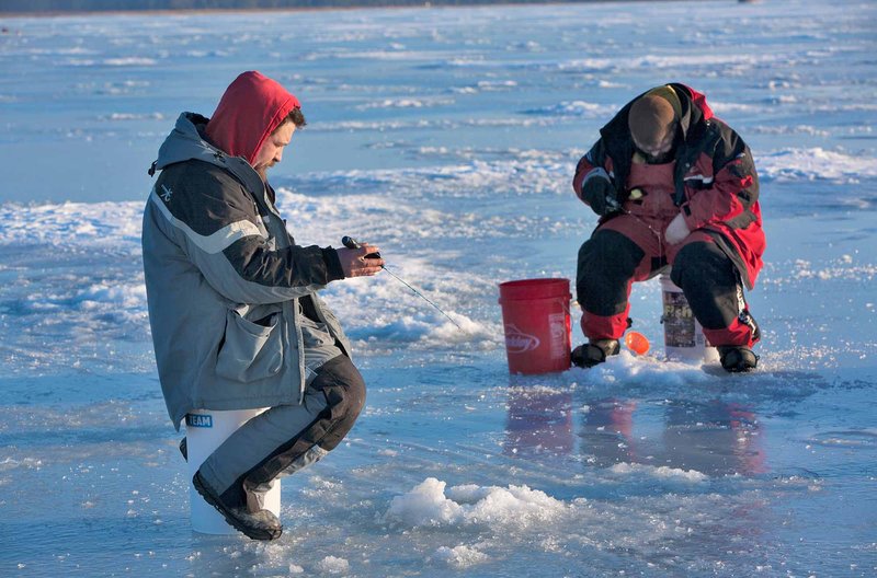 A look at ice fishing live